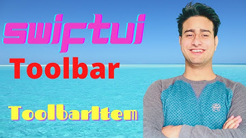 ToolBar in SwiftUI Tutorial