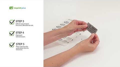 Easy DIY Professional Reusable Name Badges