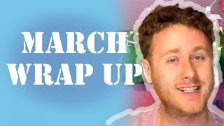 March Wrap Up includes #Irishreadathon and #MiddlegradeMarch reads