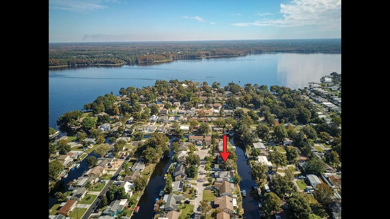 Palm Harbor Tarpon Lake canal home w/dock 2bed, 2 bath over 1,600 sq.ft