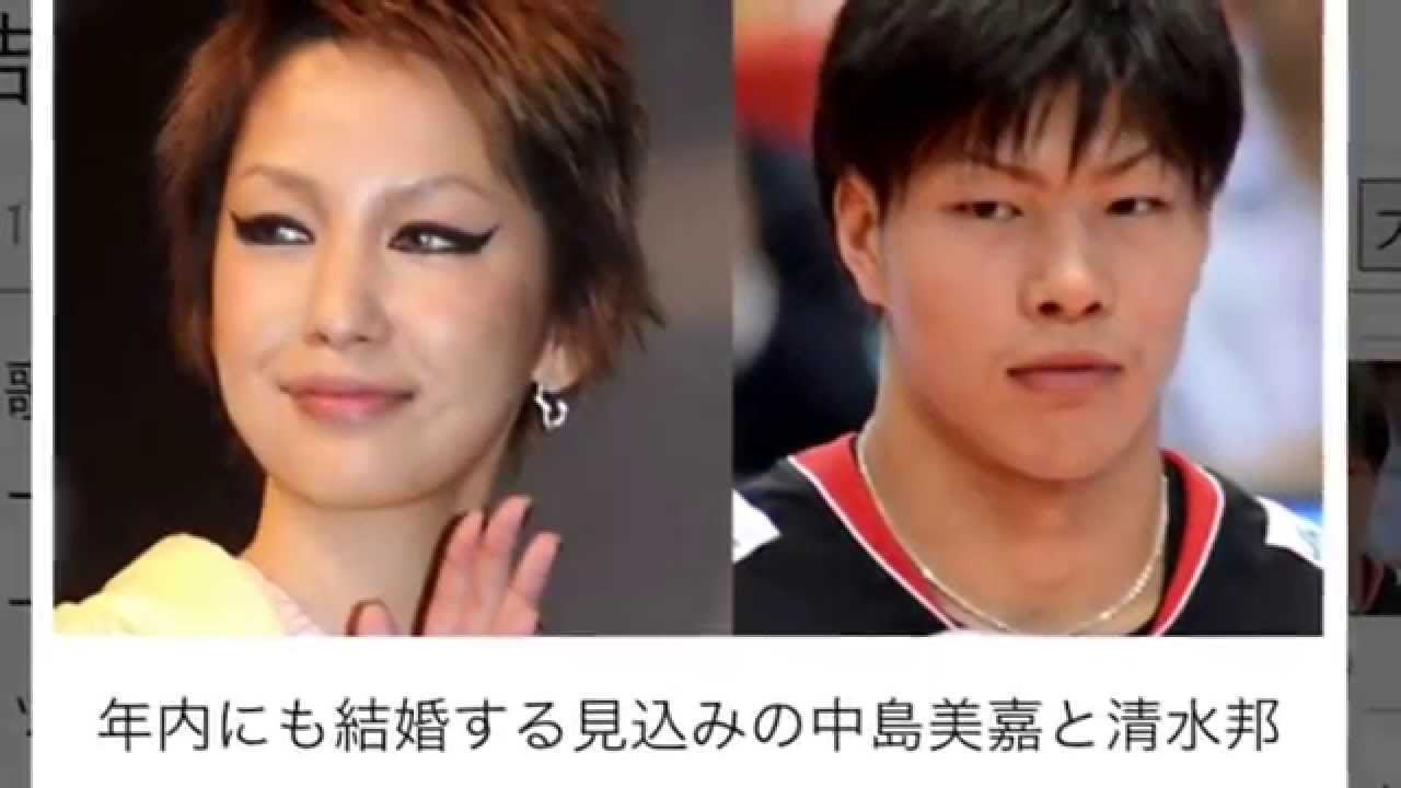 中島美嘉 バレーボールの清水邦広と年内にも結婚 Youtube