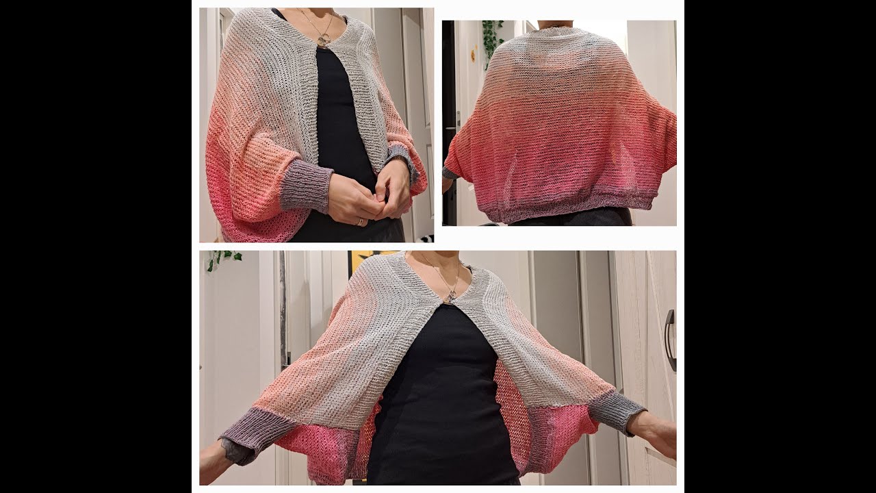 Seelenwärmer "bubble" stricken, easy ohne Maschenprobe