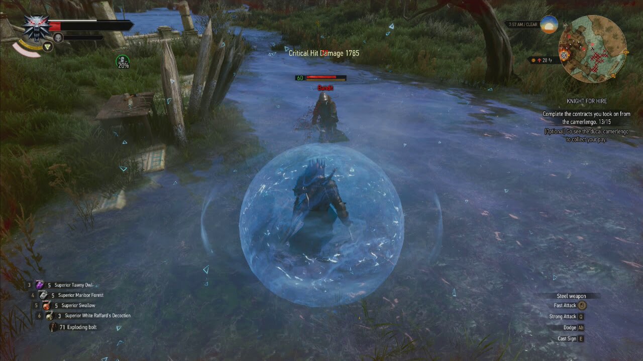 The Witcher 3 Combat Mods Taking The Stronghold YouTube
