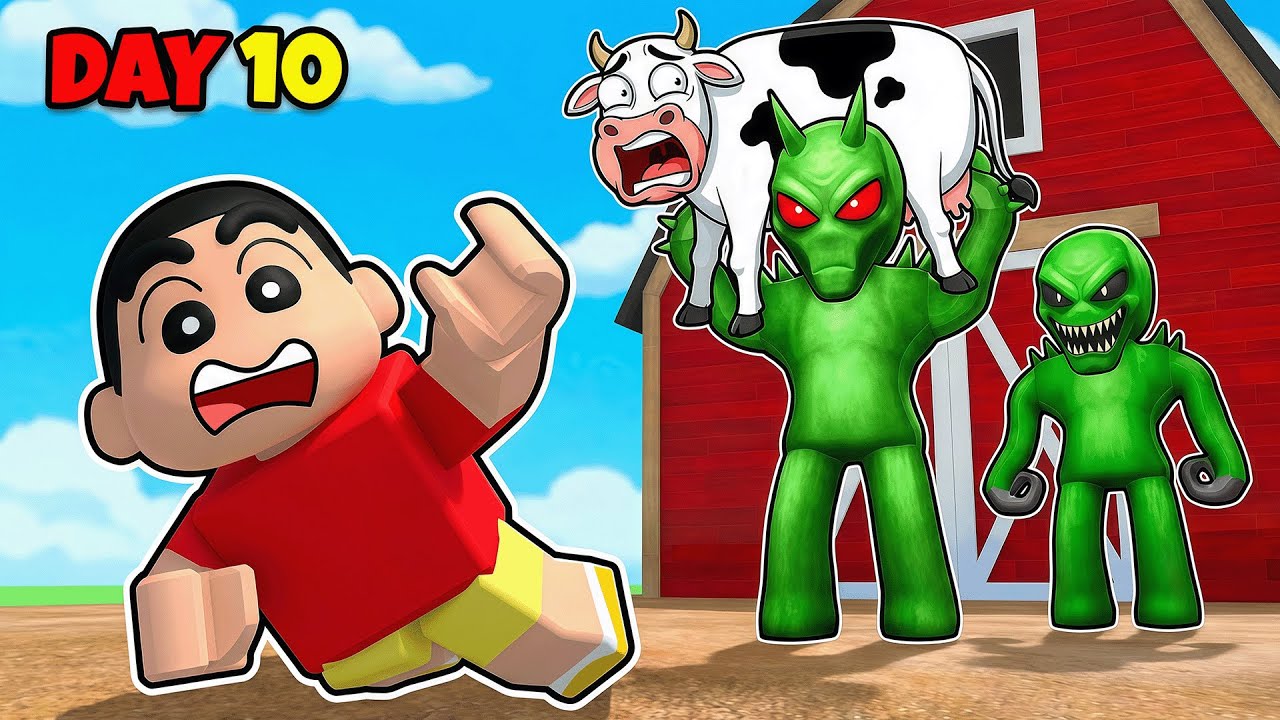 Shin Chan Got Into Big Trouble When Aliens Arrived | JILL BLOX