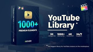 Top Apple Motion Projects: YouTube Pack - Final Cut
