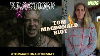 REACTION! Tom MacDonald, Riot OFFICIAL VIDEO #TomMacDonaldTuesday #HOG #TomMacDonaldReactions