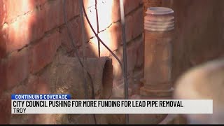 Troy pushing for more funding for lead pipe removal