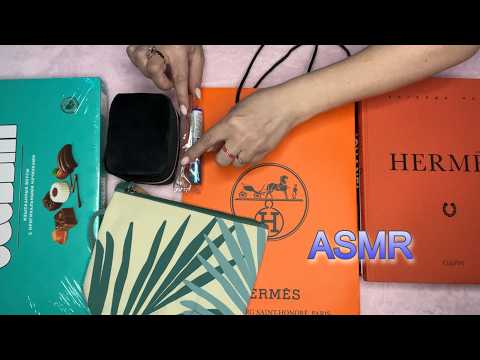 ASMR🎁РАСПАКОВКА ПОДАРКА🌸НА 8 марта ОТ ПОДРУЖКИ СВЕТЛАНЫ💖+ Листаем книгу😴