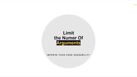 Clean Code 101: Why You Should Limit the Number of Function Arguments in C#