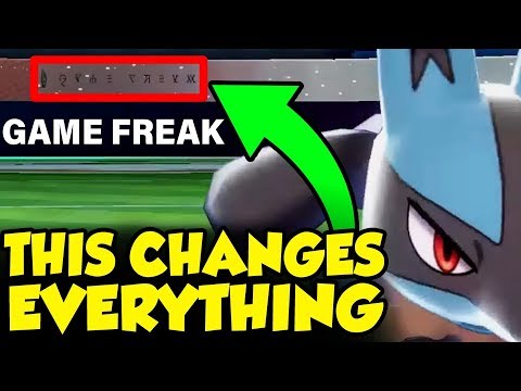 WE CAN DECODE THE POKEMON SWORD AND SHIELD ALPHABET!