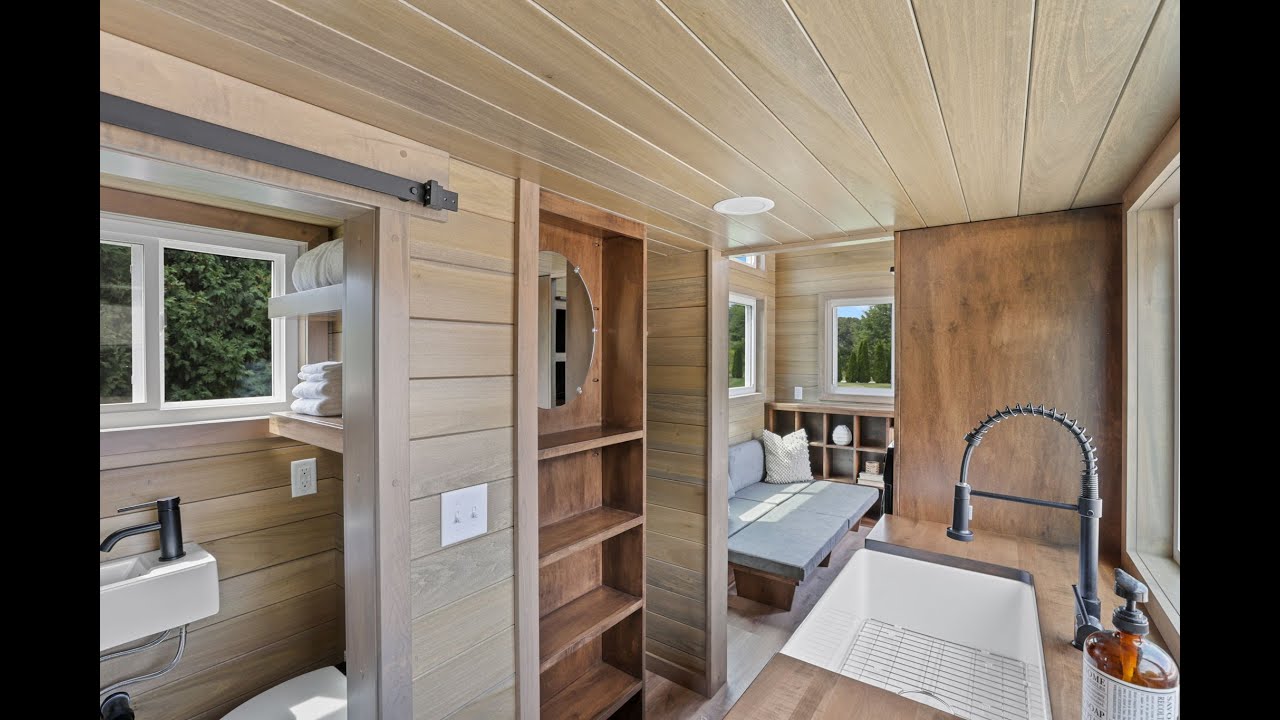 MOCHA is a STUNNING, AFFORDABLE 20 ft. Tiny House by Modern Tiny Living!