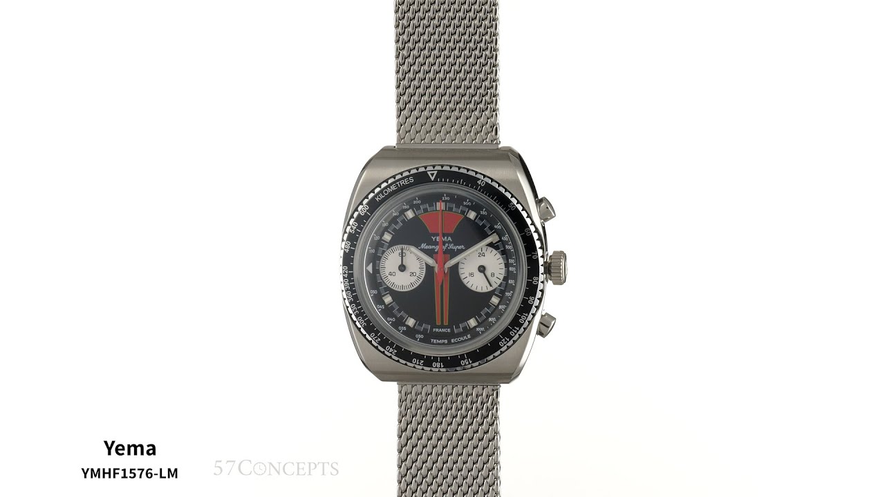 Yema YMHF1576-LM Meangraf Super • Zegarek męski