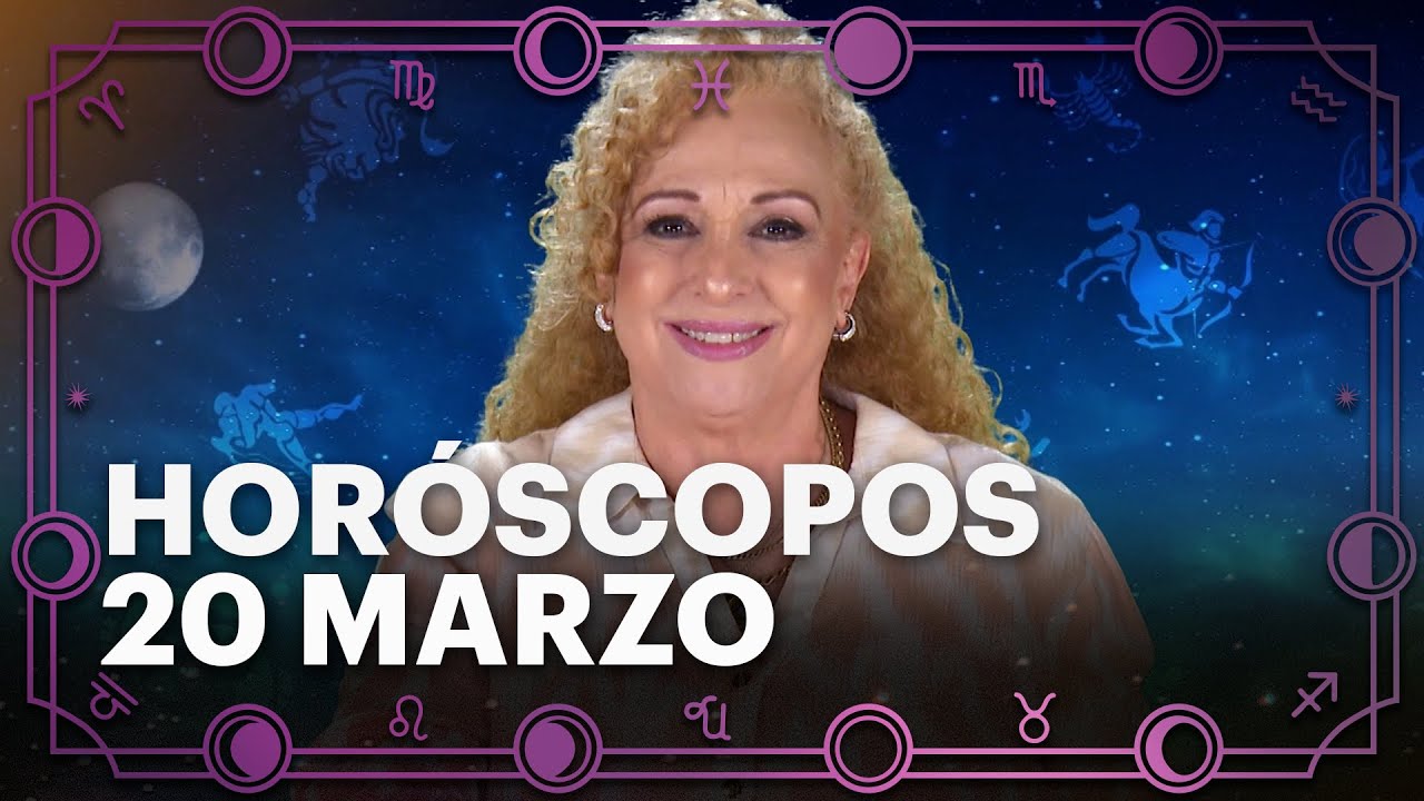 HORÓSCOPOS 20 de Marzo 2026 | Mizada Mohamed | Programa Hoy - YouTube