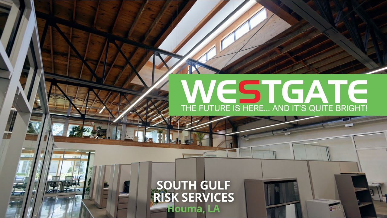 Westgate MFG | Seamless Linear Lighting for a Workplace | South Gulf Risk Services