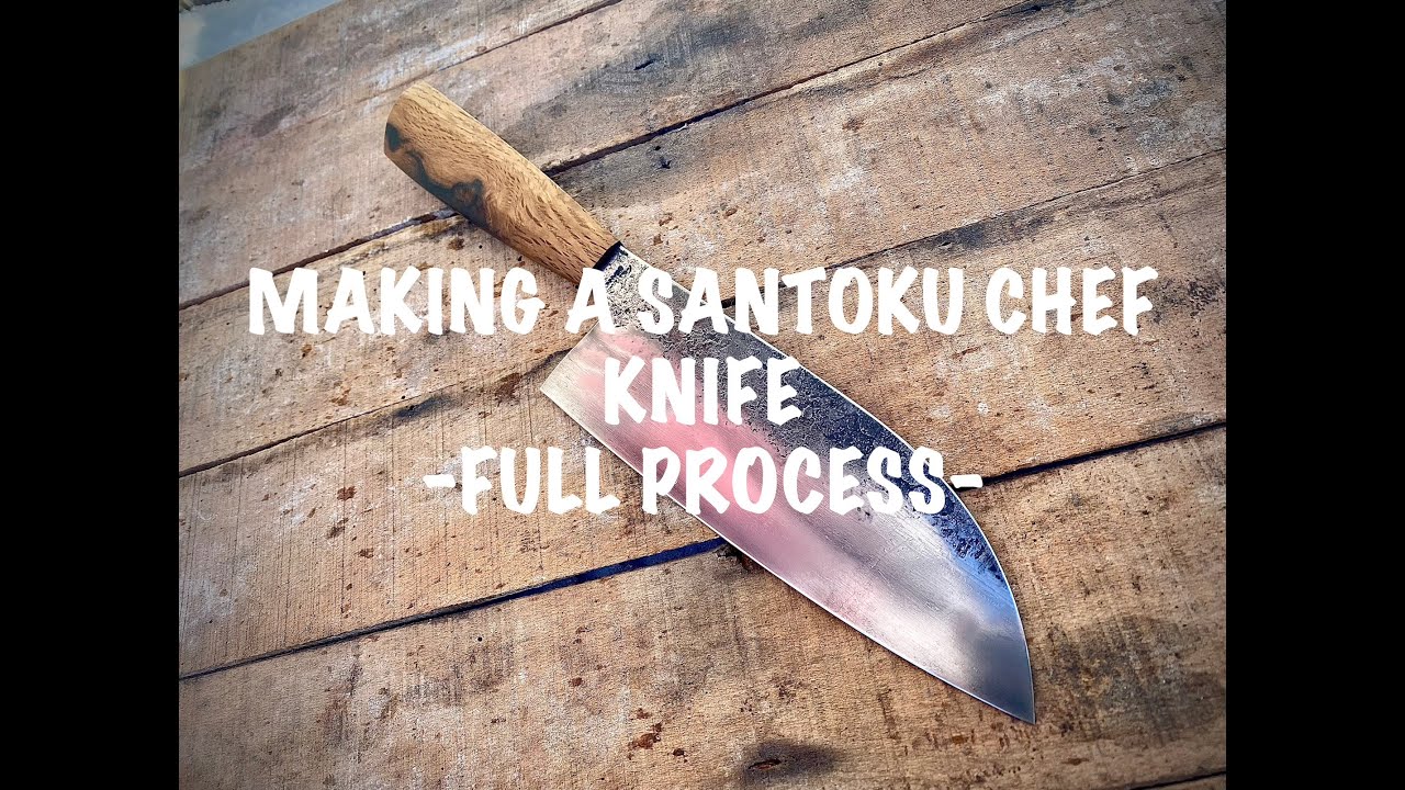 How to Make a Santoku Chef Knife Full Process (ASMR) YouTube