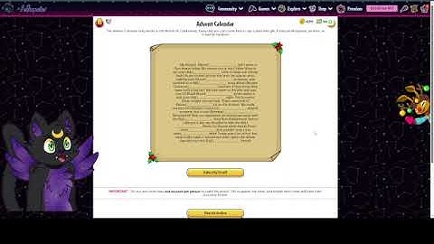 NEOPETS - ADVENT CALENDAR 2025 - DAY 13