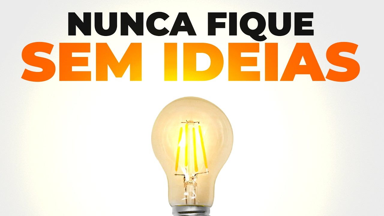 O melhor sistema de geração de ideias para crescer no Youtube