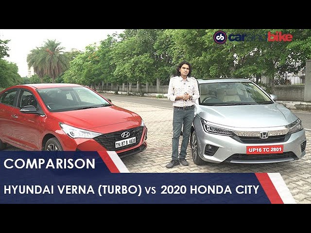 All New Honda City vs Updated 2020 Hyundai Verna  carandbike 