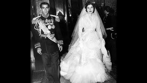 The Wedding of Mohammad Reza Shah Pahlavi and Soraya Esfandiary-Bakhtiary 1951