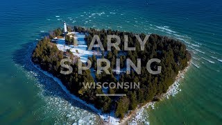 Early spring - Wisconsin by drone - 4K Dji Mavic 2 Pro