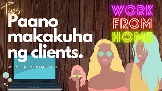 WORK FROM HOME I PAANO MAKAKUHA NG CLIENT I GELA SAYS l ONLINEJOBS.PH TIPS