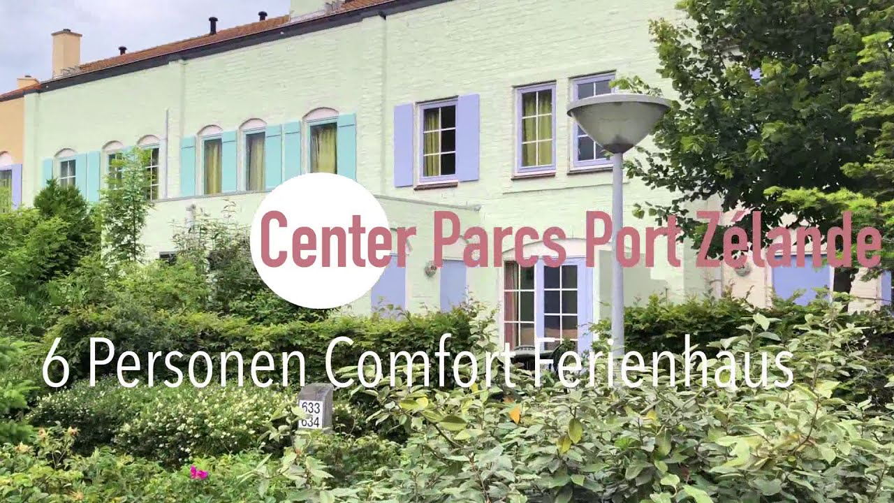 Center Parcs Port Zélande - renoviertes Comfort Ferienhaus für 6 Personen