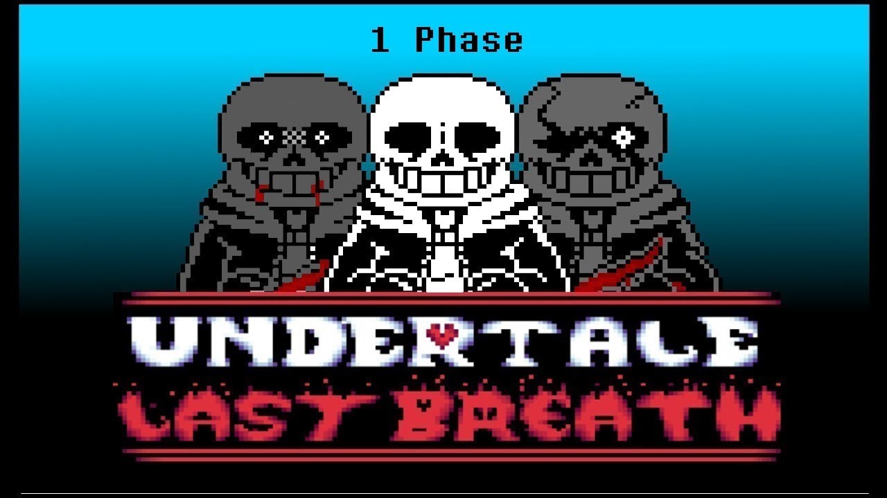 Sans last breath (последний вздох)(Фан-игры Undertale) {RUS.SUB}
