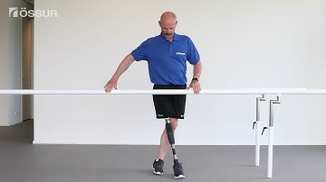 Functional Training Exercise - Cross over steps prosthetic side front