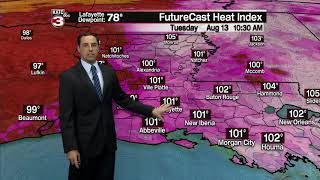 Eric's weather forecast 10pm