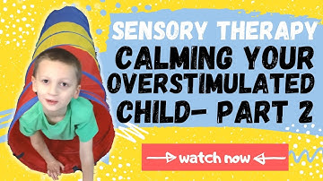 PART 2: CALMING YOUR OVERSTIMULATED CHILD // Using the senses to focus and calm