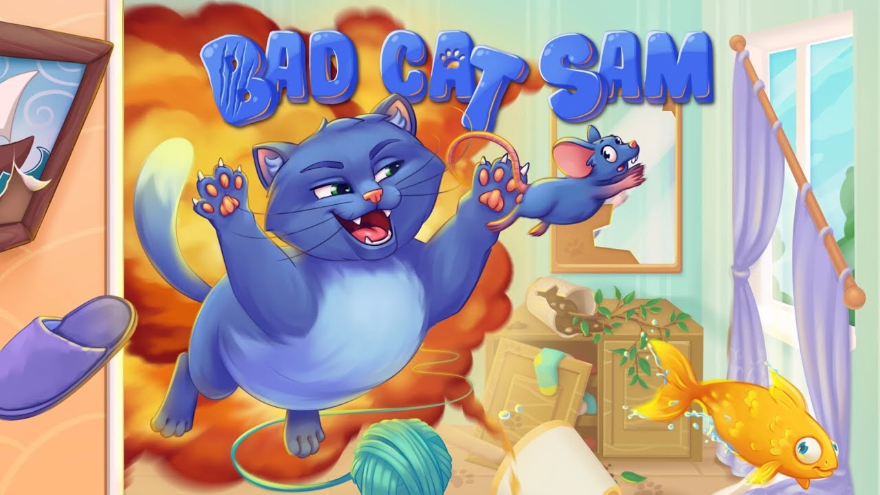 #1 Пакостный кот - Bad cat Sam