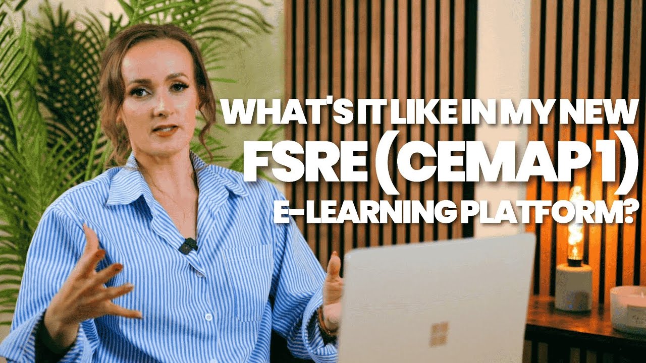 Каково это — быть на моей НОВОЙ платформе электронного обучения FSRE (CeMAP 1)