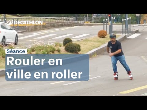 CONSEIL - Apprendre à rouler en ville en roller 🛼 | Decathlon