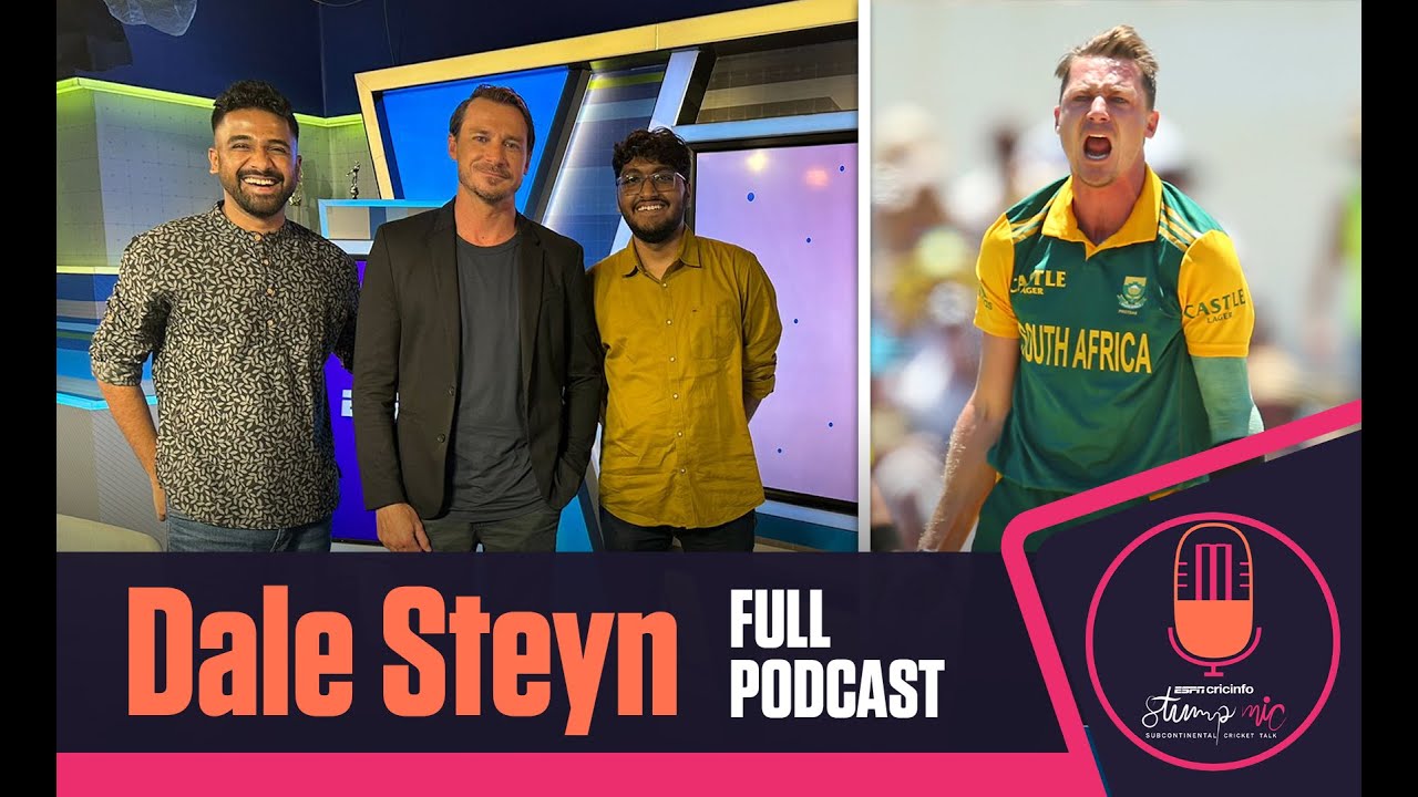 Acting, skateboarding and taking wickets – Punk-rock cricket with Dale Steyn | Stump Mic podcast
