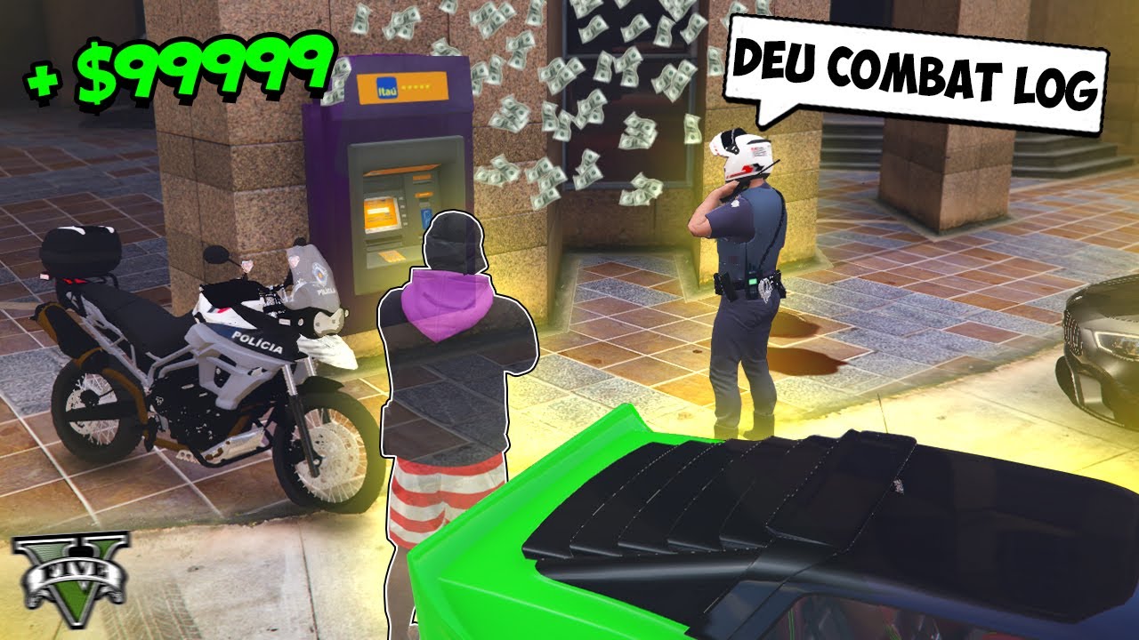 R0UBANDO CAIXINHA E QUITANDO DO SERVIDOR NO GTA RP