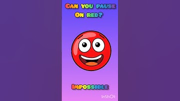 Can you pause on Red? Impossible! Don