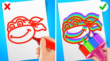 Easy ART Hacks For Beginners 💫 Painting Tricks & Amazing DIY Ideas by Imagine PlayWorld