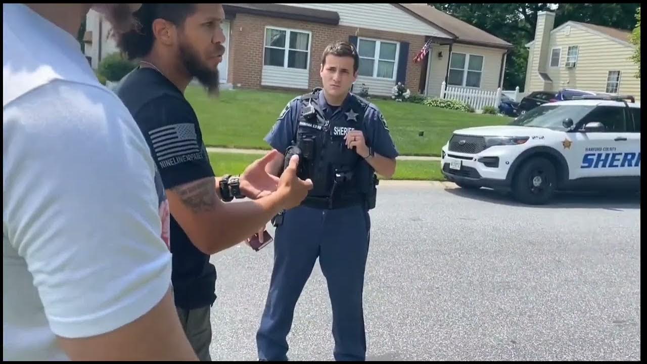 Open Carry Maryland, Harford County Sheriff's Office YouTube