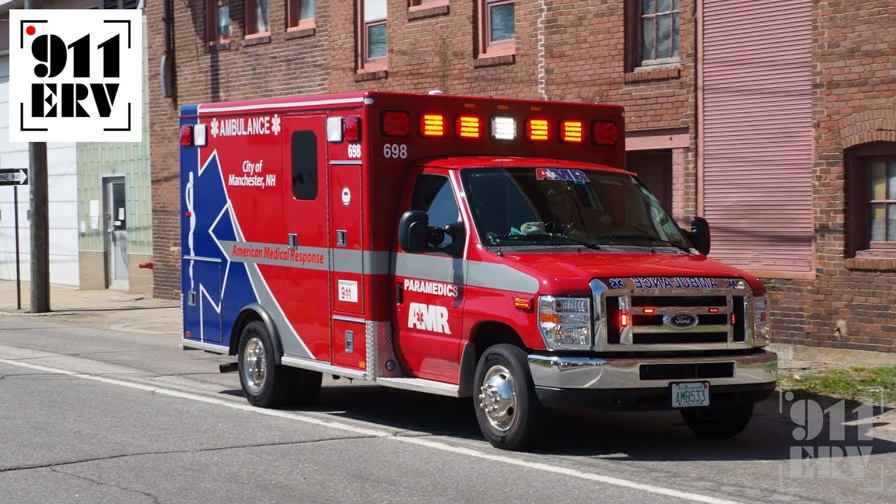 AMR Ambulance Responding - YouTube