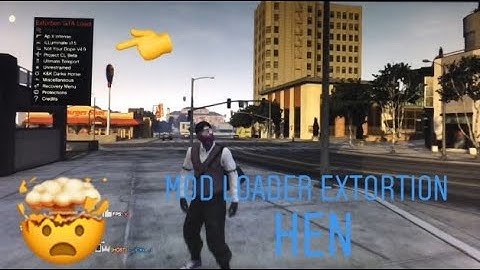Mod extortion loader {free} (GTA 5 PS3) HEN~CFW 🔥