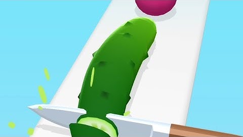 PERFECT SLICES GAMEPLAY #perfectslices #veg #games #fruits 