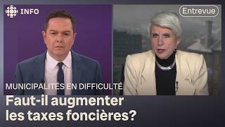 Taxes foncières : « On fonce vers un mur », dit Monique Jérôme-Forget | Zone économie