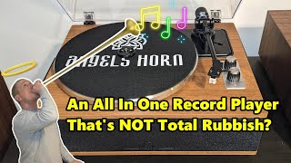 Angels Horn All in One Vinyl Record Player