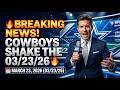 Cowboys Chaos: Trade Rumors, Draft Drama &amp; LB Crisis Explodes | Cowboys News Today 03/23/26