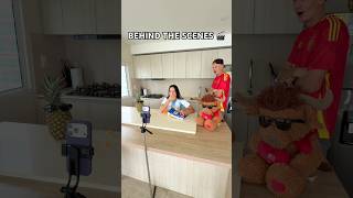 BEHIND THE SCENES! 🎬🥴 #funny #shorts