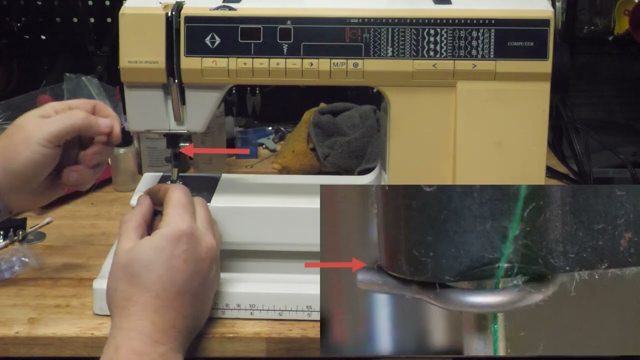 Viking 950 Threading - YouTube