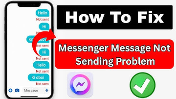 How To Fix Message Not Sending Problem On Facebook Messenger(2025)| Message Not Sending problem Fix