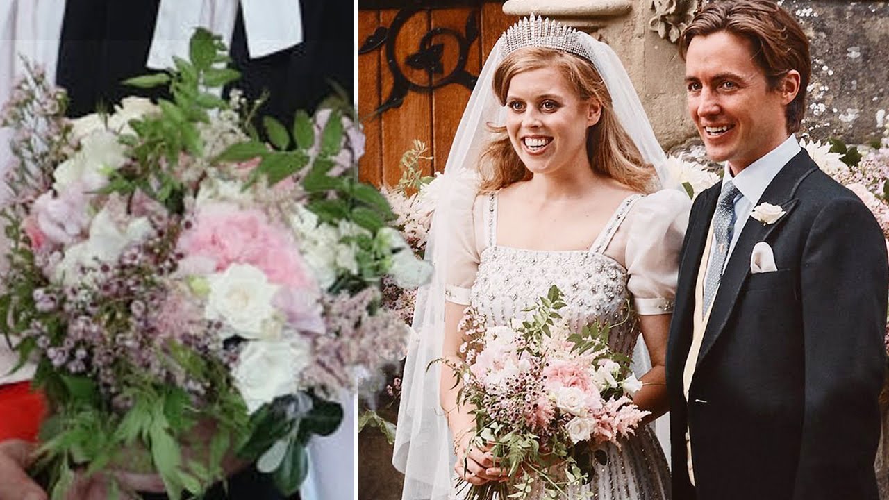Special Royal Tradition In Princess Beatrice S Wedding Bouquet Youtube