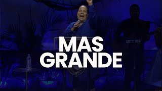 Video thumbnail of "Mas Grande (COVER) Pastora Virginia Brito"