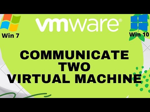 How to make two Virtual Machines communicate on VMware.
